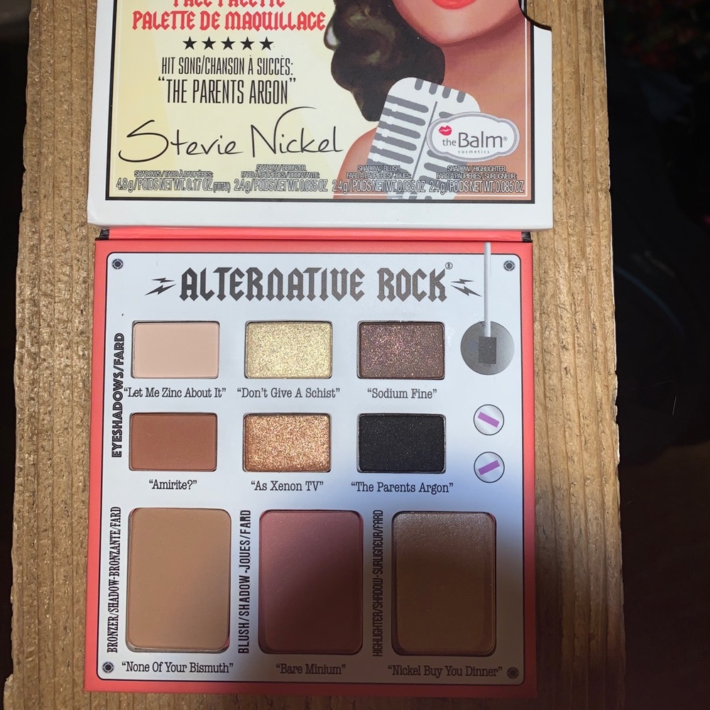 2/$30 The Balm Alternative Rock Vol. 2 Palette